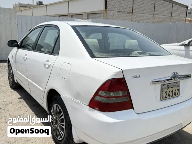 كرولا بحاله جيده