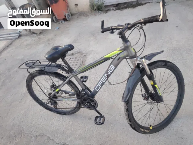 بايسكل جبلي جديد مستعمل شهر ونصف فقط حجم 26 اقرا الوصف