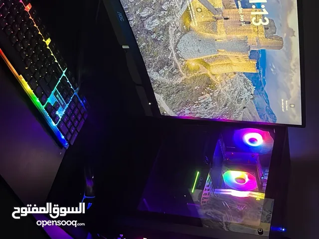 بي سي جيمنج قوي مستعمل فقط لمدة أسبوعين مع الشاشه