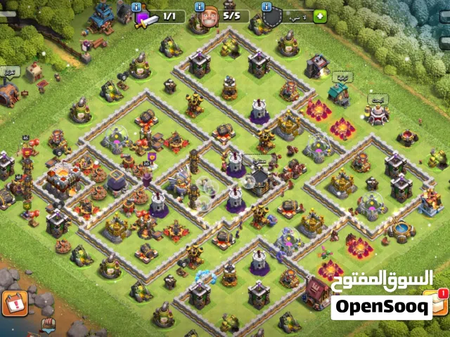 للبيع حساب كلاش لفل 11 ماكس للبيع