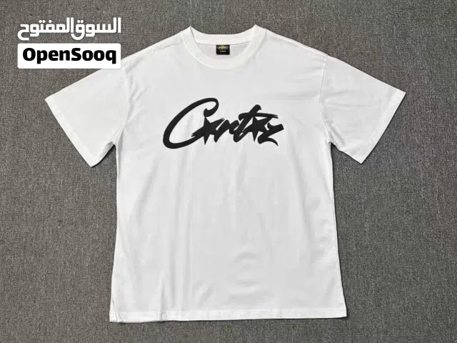 Cortiez t shirts 70 dhs black and white sizes from Xs to xxl