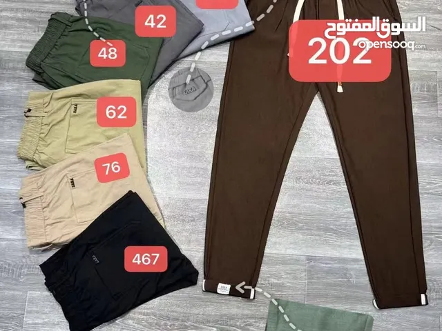 بجامه لبسه بنطرون الكتان رجالي الترند صيني درجه اولى فول ليكرا ناعم ومريح وبارد في الصيف