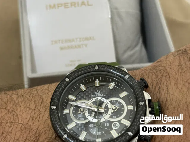 ساعة إمبريال جنيف كرونوجراف/ الدفع عمد الاستلام