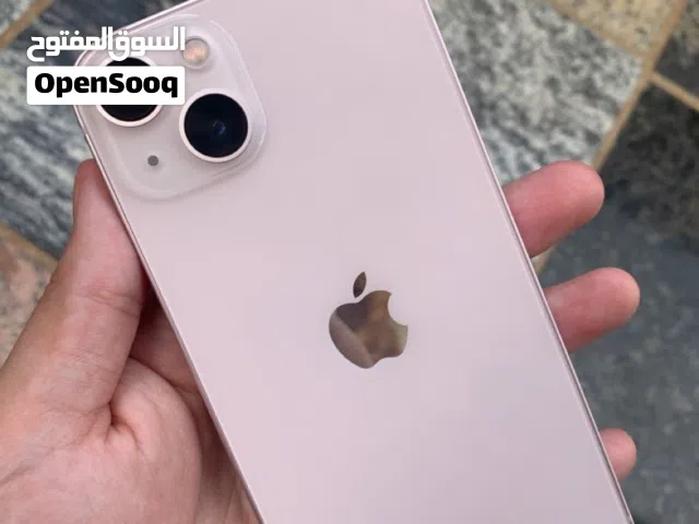 ايفون 13 وردي 128 جيبي مستعمل بس نظيف نسبه بطاريه 79 %
