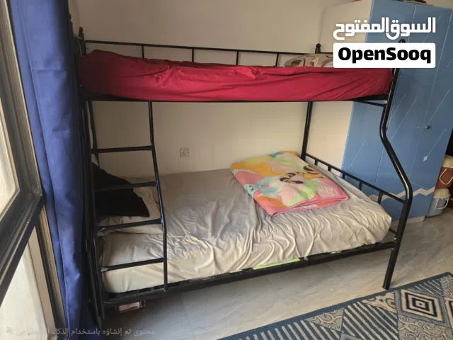 سرير اطفال دورين + دولاب 3 ابواب