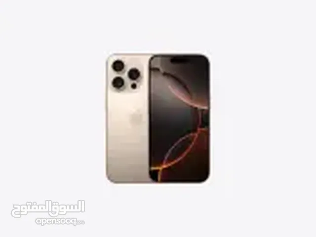 i phone 16 pro max256gb desert titanium TDRA sealed pack not open