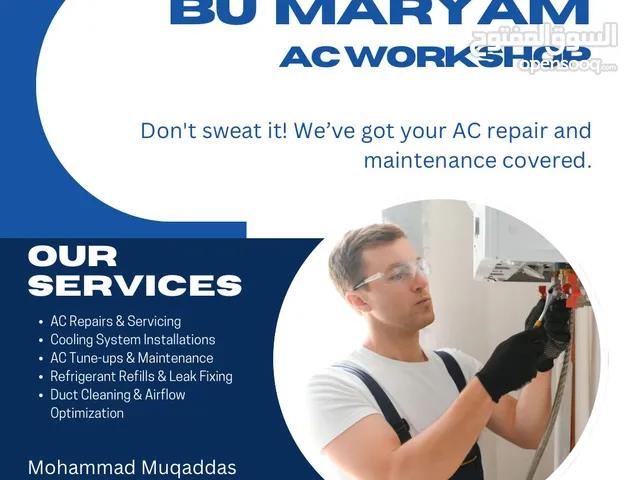 Window, split and central AC service, maintenance and installation of new units or exchange