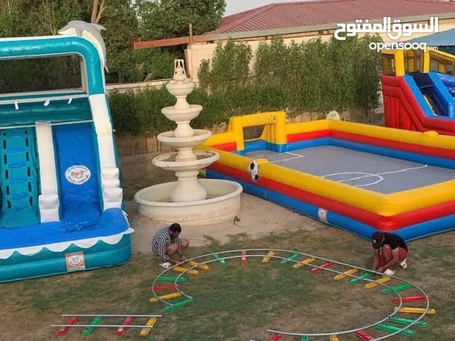 ملعب صابوني للبيع و للايجار + المكينه
