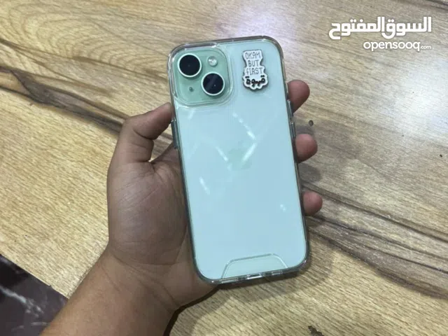 آيفون 15دبل شريحه ذاكره 128نضافه 100/100جهاز جديد بمعنى الكلمه لا زلخ لا خدش جهاز بيدي فتحت كارتون