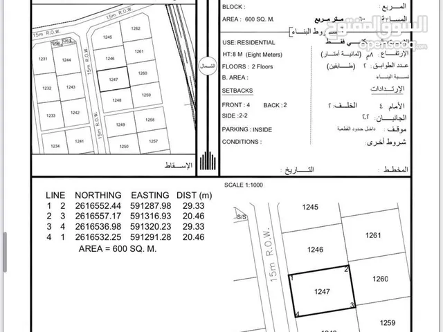 أنا المالك ارض سكنية الصومحان جنوب ثاني خط من شارع العام قريب جميع الخدمات