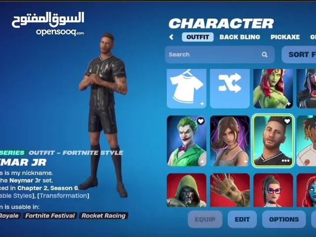 الحق ماتلحق حساب فورت نايت 3دينار مع جميع معلوماته