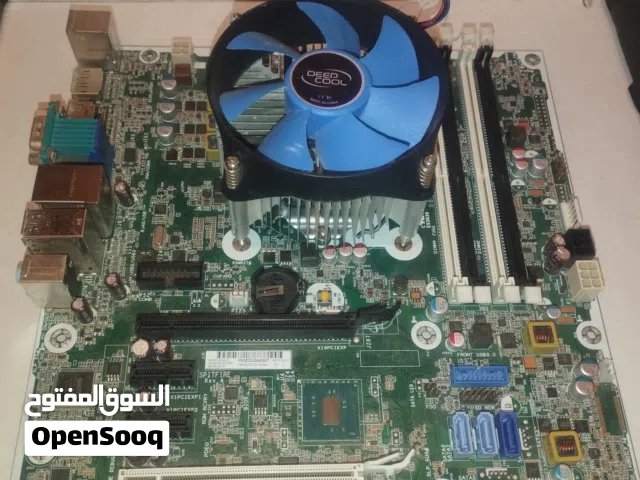 لوحه + معالج + مبرد ( اقرا الوصف جيدا )