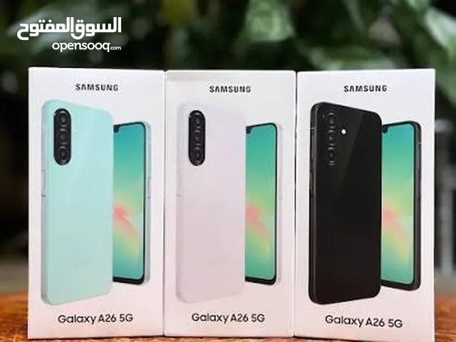 جالاكسي A26 5G جديد كفالة الوكيل سامسونج A26 5G جديد كفالة BMS