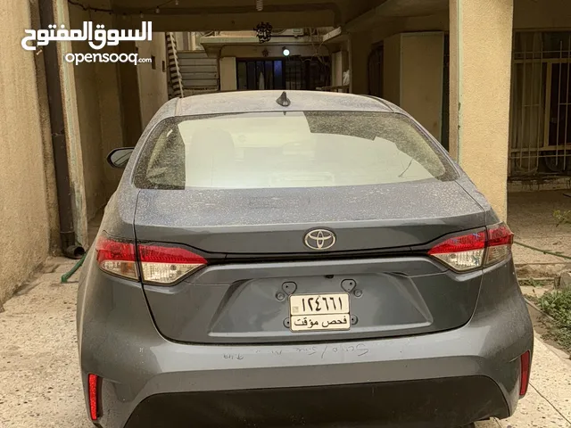 تويوتا كورلا للبيع le 2024 حادث قبق الجنطه وجاملغ سرقه والباب مشخوط وصبغته بدون ايرباك 138 بدون رقم