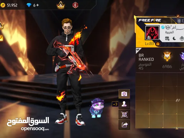 Free Fire Accounts and Characters for Sale in Irbid
