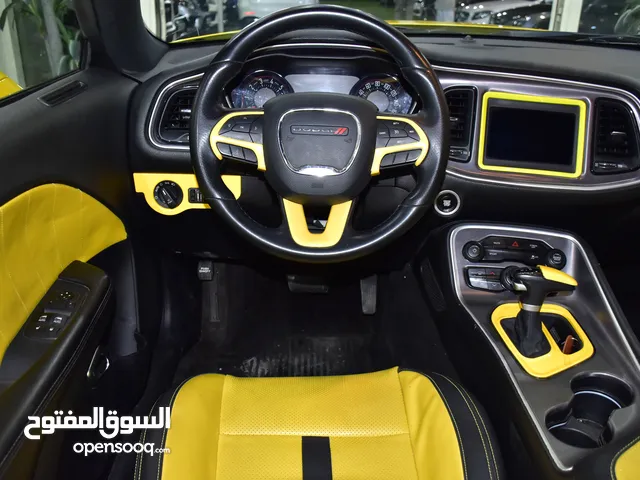 Dodge Challenger ( 2019 Model ) in Yellow Color American Specs