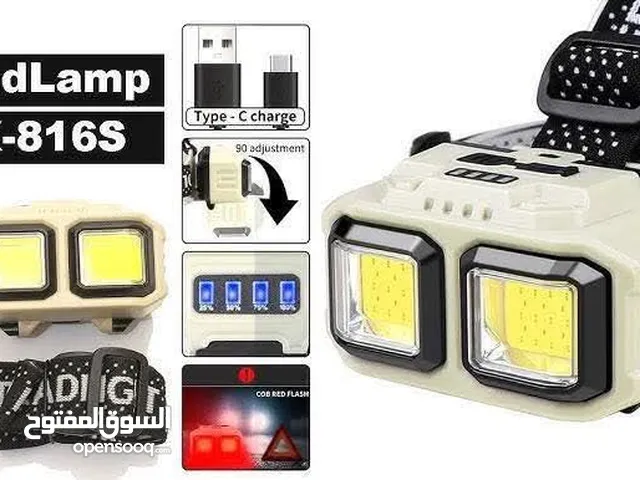 كشاف راس مع بطارية ليثيوم