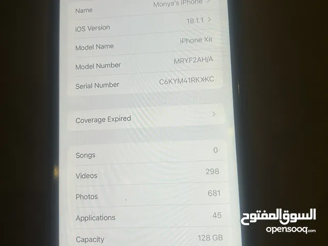Apple iPhone XR 128 GB in Mecca