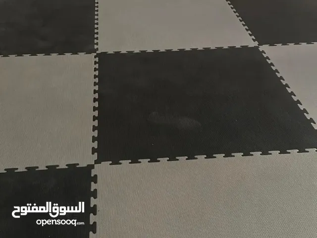 ارضيات فوم وجهين لون اسود و سكني سيفتي لجميع الاعمار