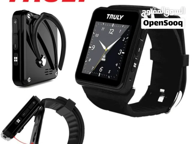ساعة سمارت وسماعة ماركة truly