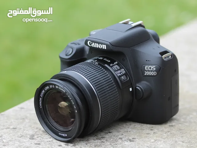 كاميرا كانون Canon EOS 2000D للبيع.. استعمال مرتين فقط