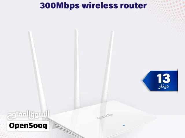 Tenda F3 – راوتر Wi-Fi بسرعة 300Mbps