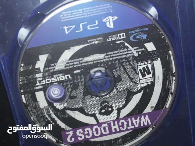 سي دي WATCH DOGS 2 مستعمل خفيف بس غلافو مشيول