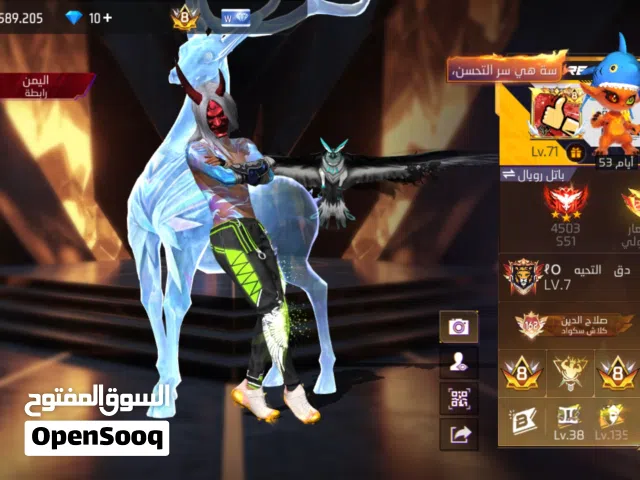 Free Fire Accounts and Characters for Sale in Baghdad