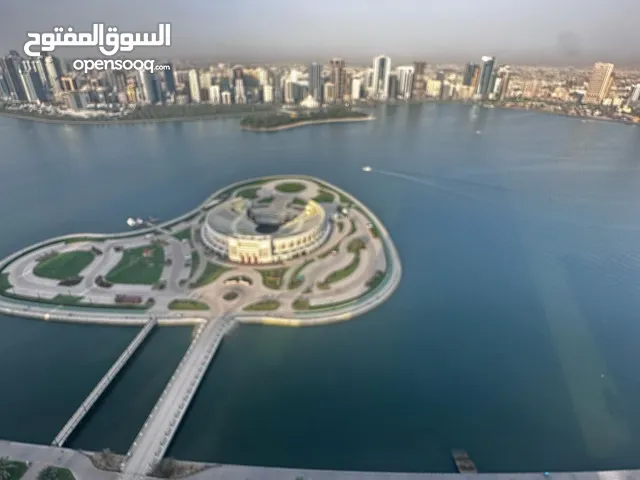 "فرصة مش هتتعوض! شقة فاخرة للإيجار في المجاز 3 – اطلالة ساحلية + جيم وساونا وخدمات فندقية"