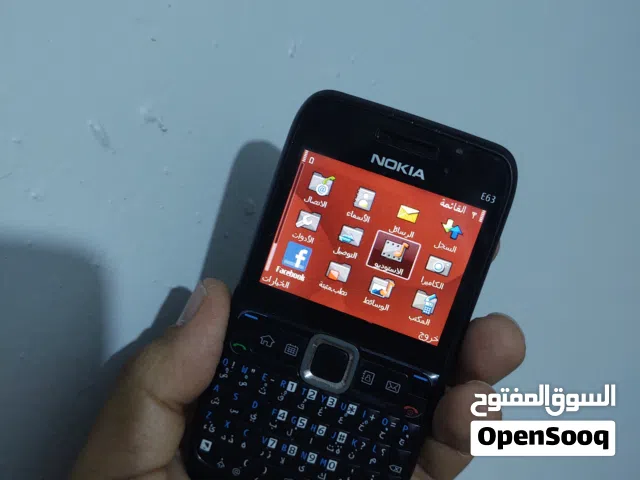 جوالات الزمن الجميل نوكيا E63 الوكاله شكل فخم ونادر شريحه GSM