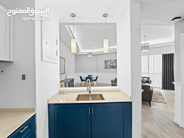 للبيع شقة في قلب الدوحة جديدة مفروشة بالكامل  غرفة نوم