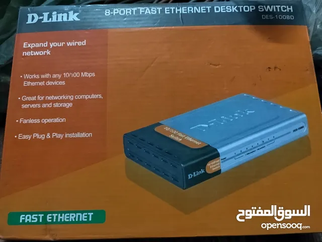 سويتش دي لينك 8 مخرج Switch D-LINK -1008D