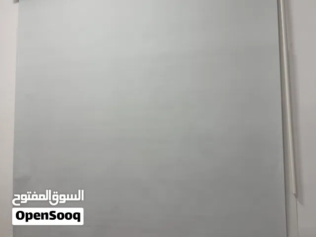 White blackout blinds