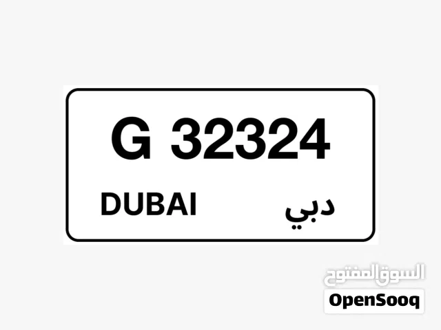 For Sale: Dubai Number Plate – G 32324