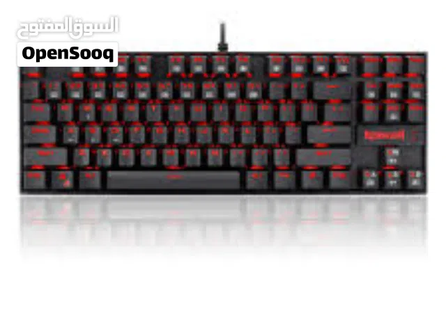 redragon keyboard kumara k552 red light blue switch