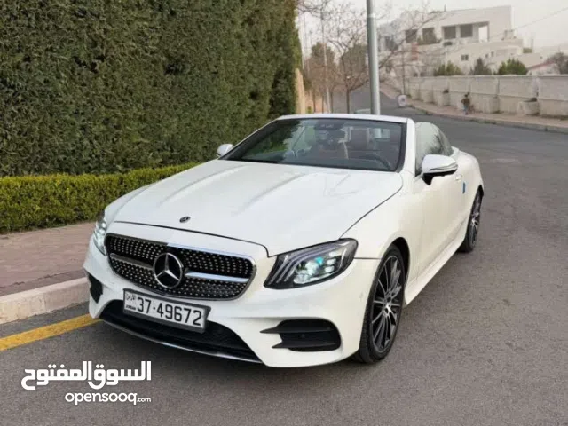 Convertible Mercedes Benz in Amman