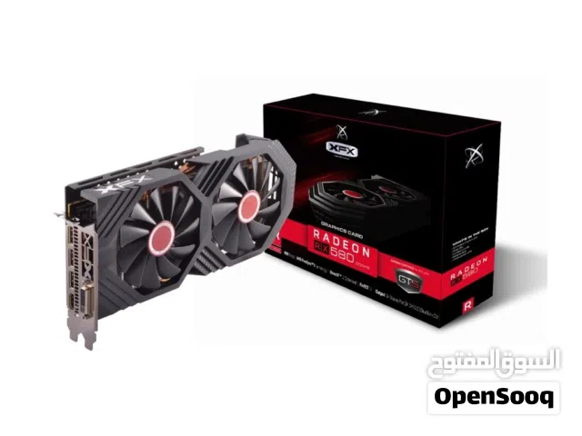 كرت شاشة rx 580 xfx خربان (شوف الوصف)