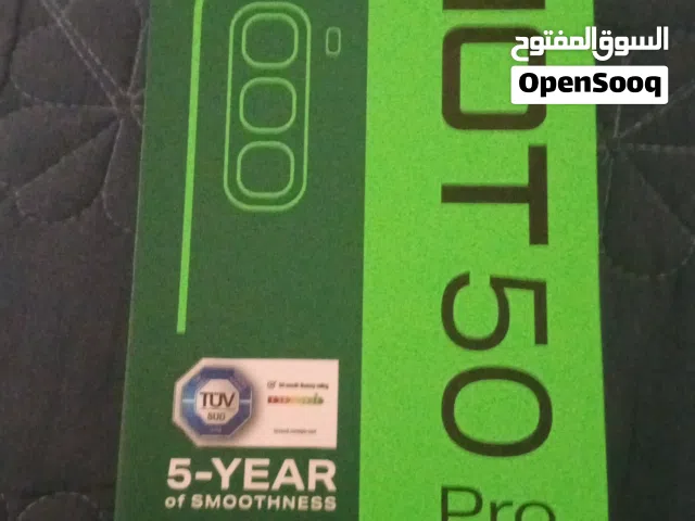 هاتف إنفينيكس جديد بسعة 256 جيجابايت، لون أسود، عمر البطارية طويل وعليه ضمااات سنه كاملة