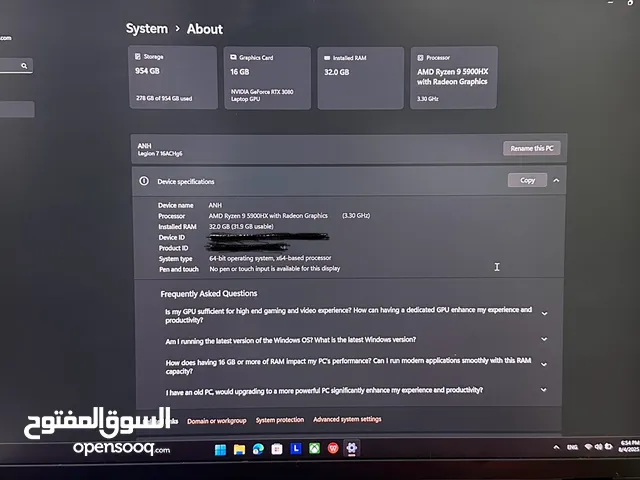 Windows Lenovo for sale in Dammam