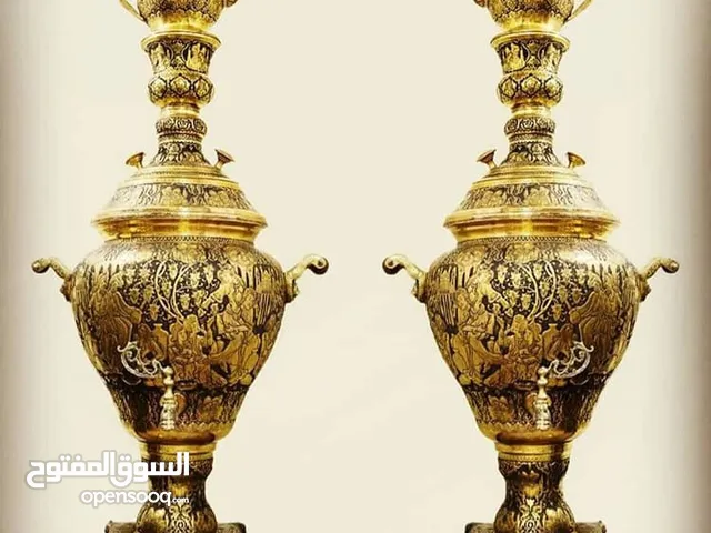 واحد سماور فني فاخر من صناعات أصفهان اليدوية – تحفة نادرة للذوق الرفي
