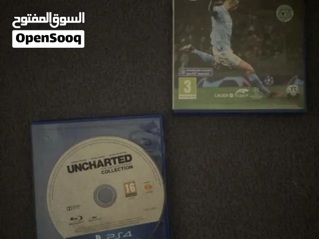 Fc 24 and uncharted collection (1,2,3)
