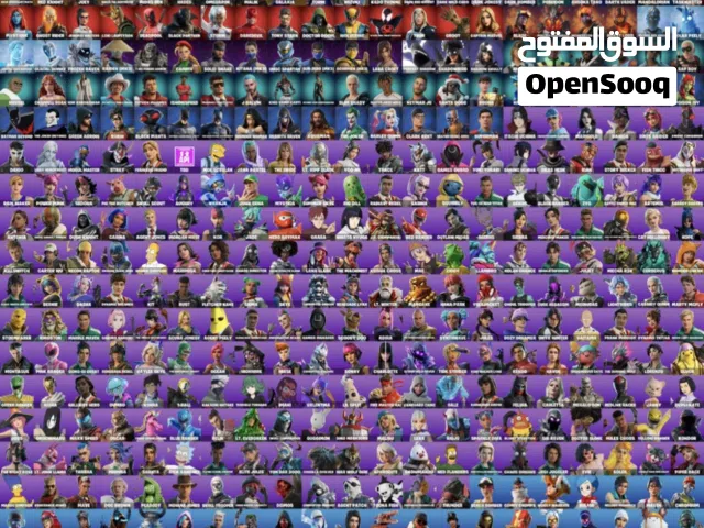 حساب فورت نايت ترفس و اكس كريتوس على السوم