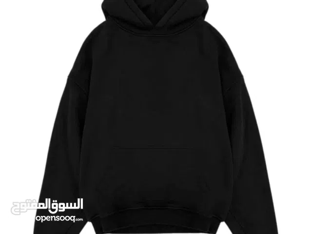 Hoodie 100% Cotton High Quality - GRIS / NOIR