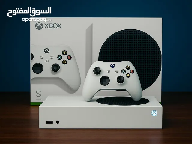 للبيع Xbox Series S أبيض بحالة ممتازة مع جميع الملحقات الأصلية