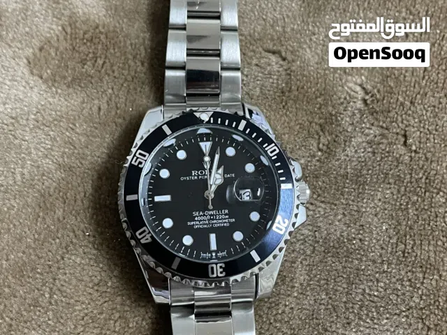 ساعة رجالية تصميم رولكس أنيق بسعر مناسب