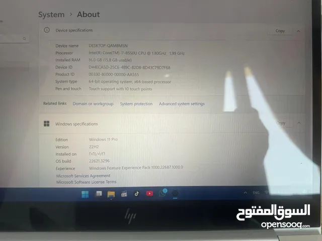 Windows HP for sale  in Mubarak Al-Kabeer