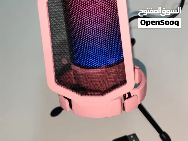 مايك fifine بلون الوردي