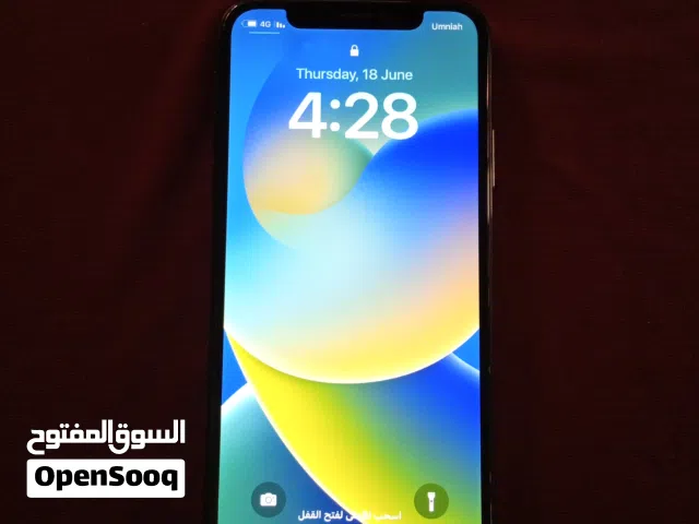 Apple iPhone X 256 GB in Amman