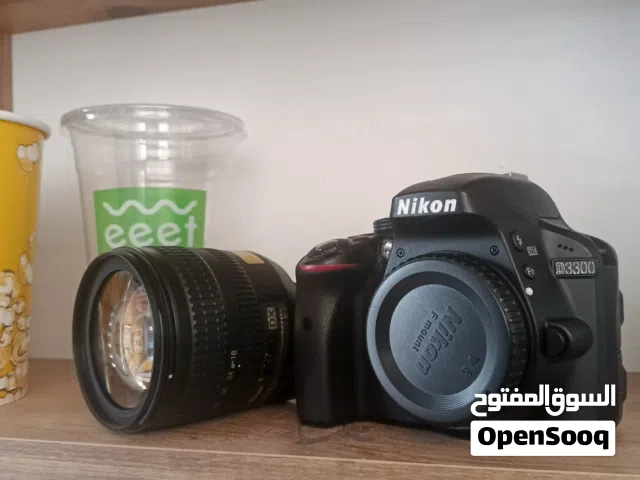 كاميرا Nikon D3300 مع عدسة Nikon AF-S DX 18-70mm f/3.5-4.5G