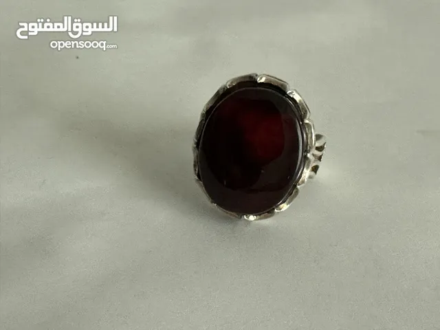 خاتم عقيق يمني نادر وفريد